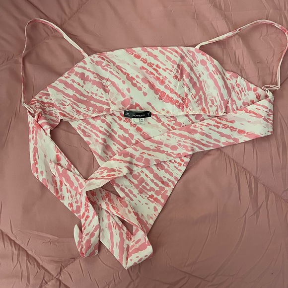 Nowrain tie up top - Picture 3 of 3